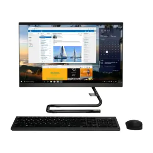 کامپیوتر All in One لنوو 21 اینچی مدل IdeaCentre A340 I5 9400 4GB 1TB UHD رنگ مشکی