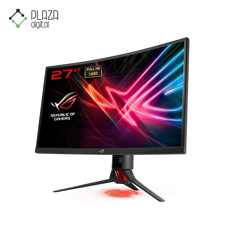 نمای چپ مانیتور xg27wq ایسوسrog strix ا 27 اینچی