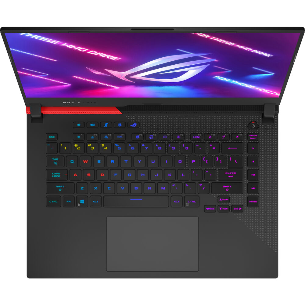 کیبورد رنگی لپتاپ ۱۵ اینچی ایسوس مدل ASUS ROG G513QM