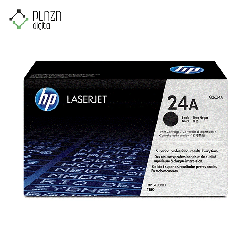 کارتریج تونر مشکی اچ پی مدل HP Cartridge 24A 2 کارتریج اچ پی HP Cartridge 24A