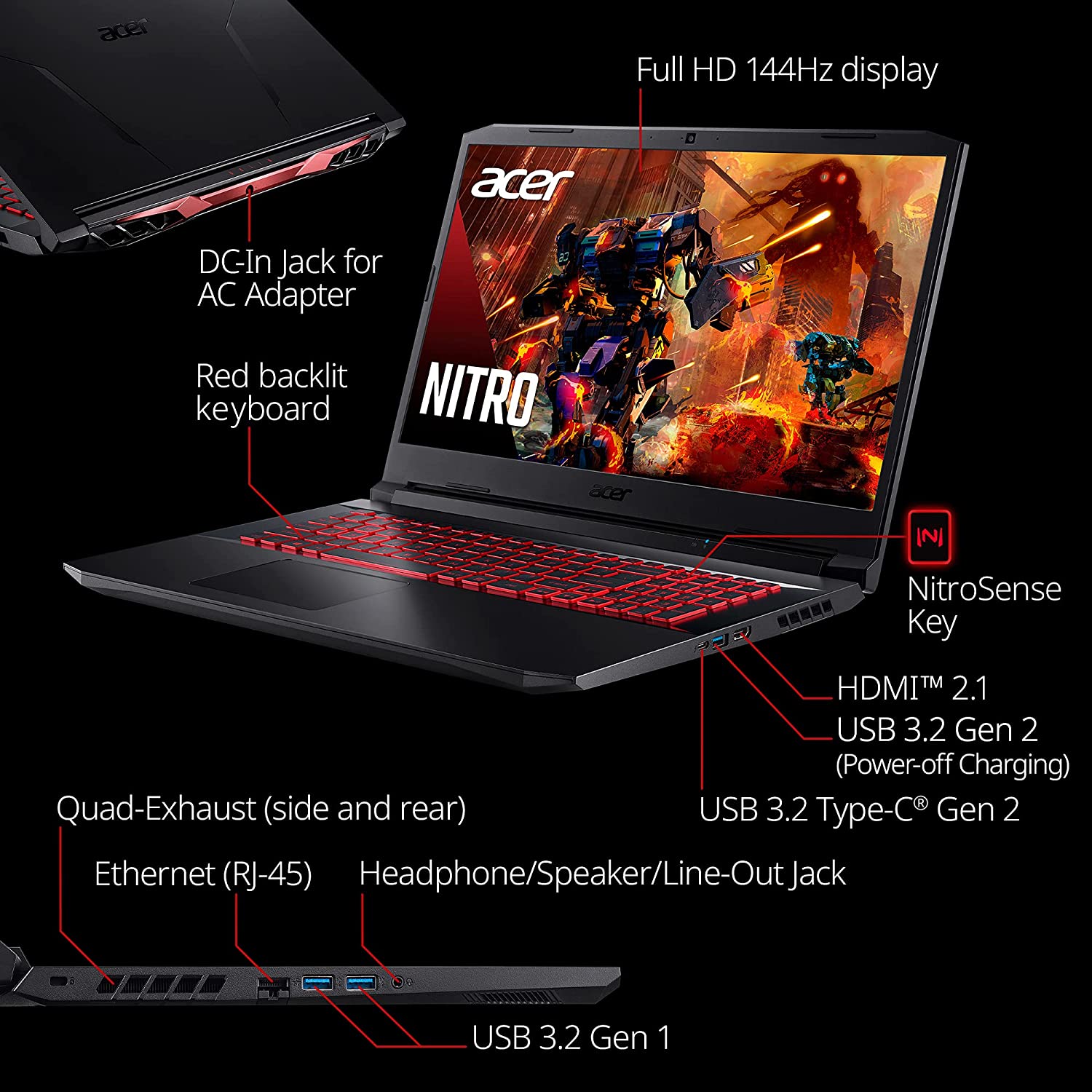 Acer Nitro 5 AN517-54-77KG