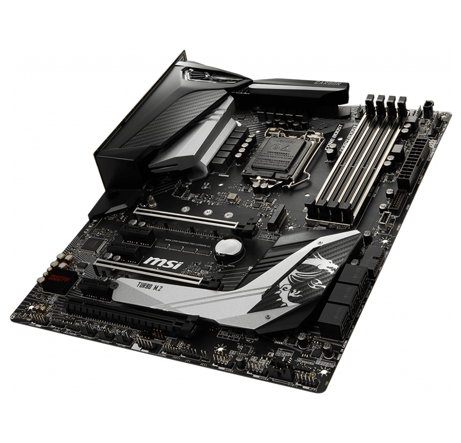 MSI MPG Z390 GAMING PRO CARBON AC LGA 1151 Motherboard