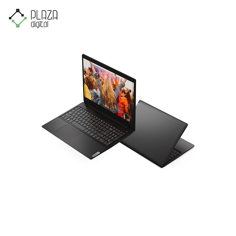 نمای جلو و پشت لپ تاپ 15 اینچی لنوو مدل lenovo ideapad 3-ip3-uc