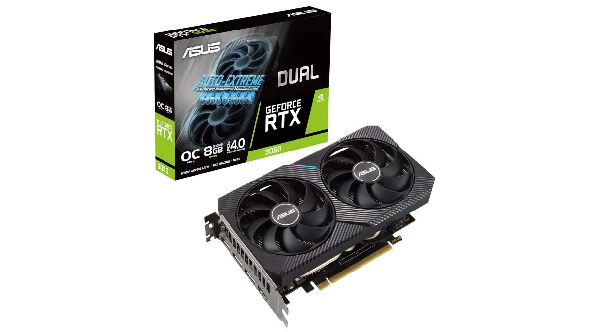  کارت گرافیک ایسوس مدل Dual GeForce RTX 3050 OC Edition 8GB