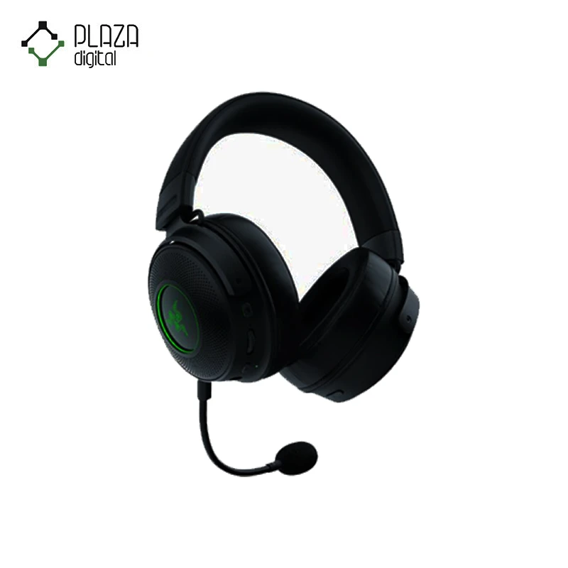 نمای رو به رو هدست گیمینگ ریزر مدل Razer kraken v.3 hypersense