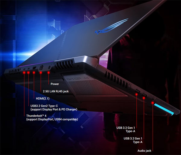 g733zw b asus laptop ports 1