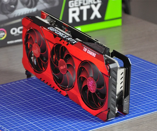 نمای کلی کارت گرافیک ایسوس TUF Gaming GeForce RTX 4080 