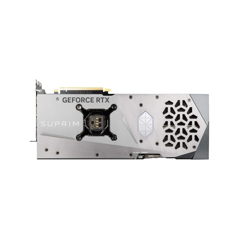 فریم پشت از کارت گرافیک گیمینگ ام اس آی مدل geforce-rtx-4070-ti-suprim-x رنگ مشکی