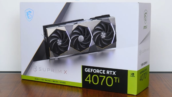 کارت گرافیک ام اس آی مدل GeForce RTX 4070 Ti SUPRIM X 12G