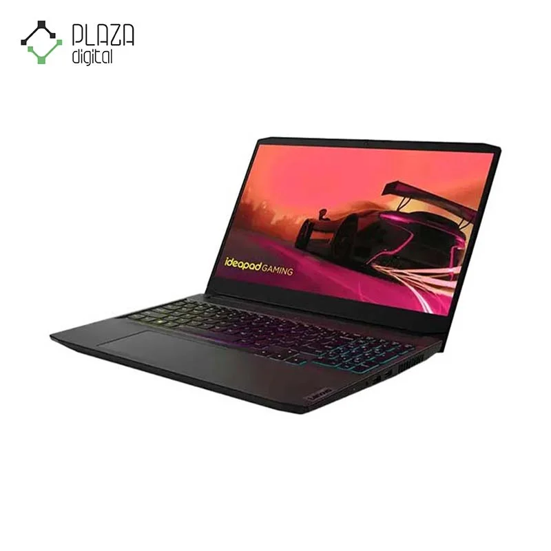 نمای کنار لپتاپ گیمینگ لنوو مدل ideapad-gaming-3-gl