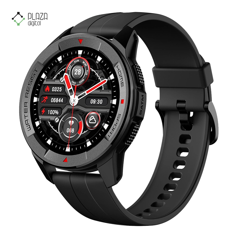 ساعت هوشمند شیائومی مدل Mibro Watch X1 رنگ مشکی پلازا دیجیتال