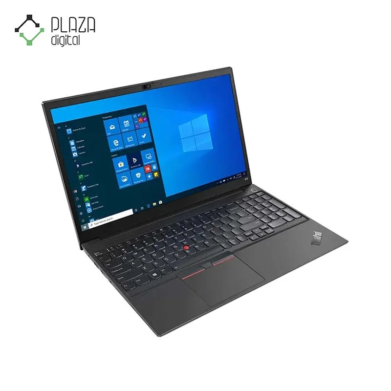 نمای بغل از لپتاپ اداری لنوو مدل thinkpad-e-14-za