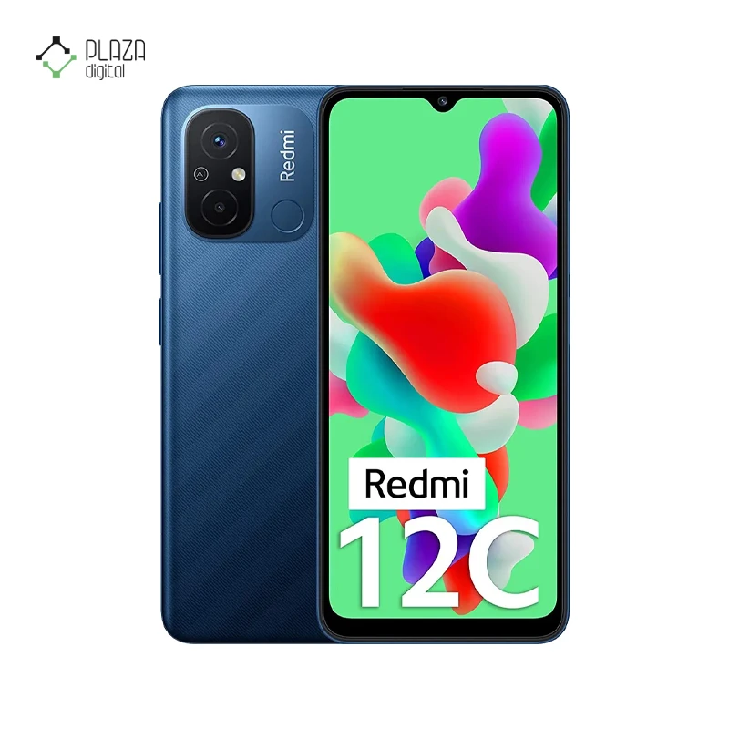 گوشی موبایل شیائومی مدل Redmi 12C ظرفیت 128 گیگابایت رم 6 گیگابایت رنگ سرمه ای