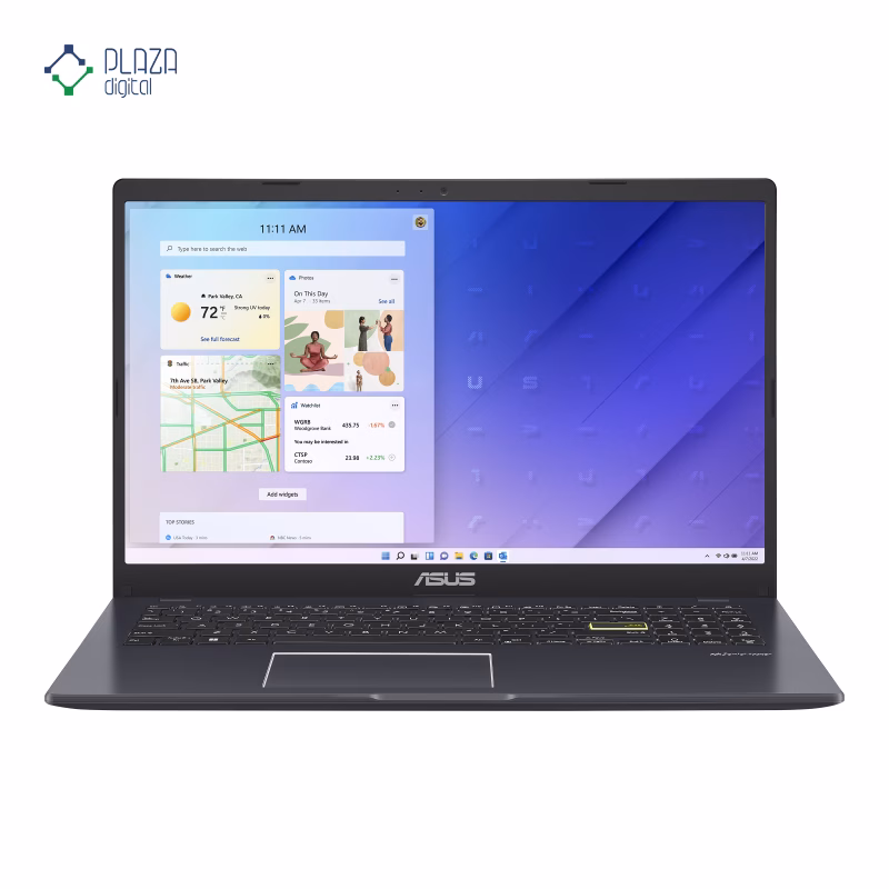 لپ تاپ ایسوس 15.6 اینچی مدل VivoBook E510MA Celeron N4020 4GB 256GB SSD UHD پلازادیجیتال