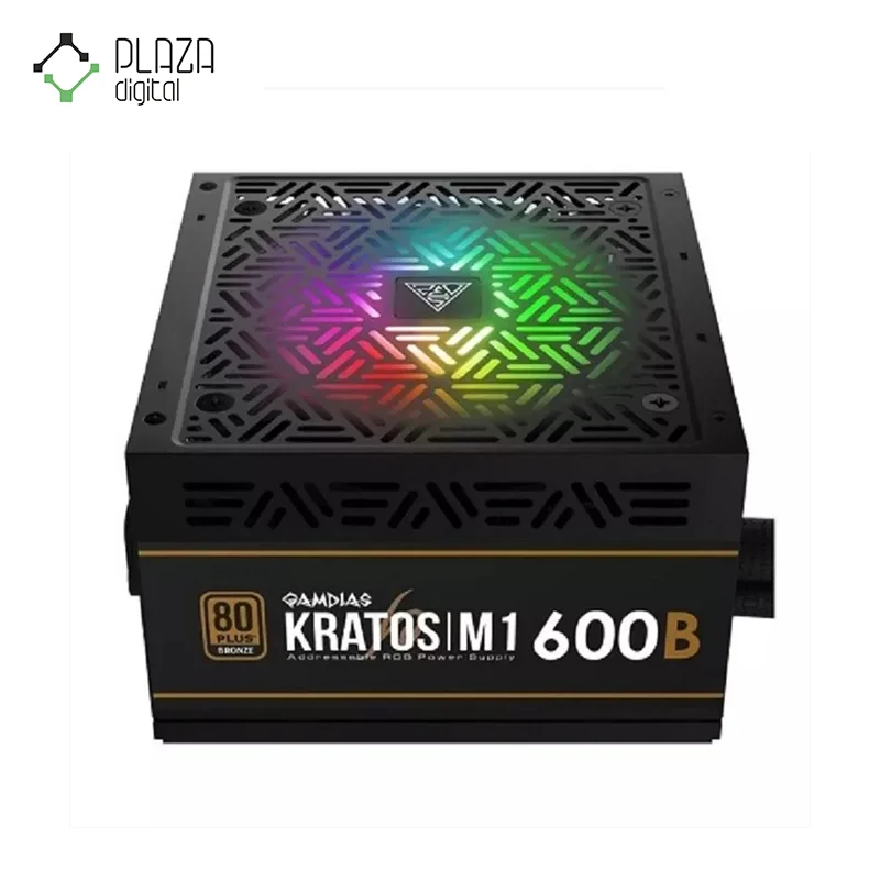 پاور گیم دیاس 600 وات مدل KRATOS M1 600B BRONZE RGB