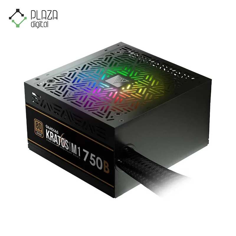 پاور گیم دیاس ۷۵۰ وات مدل KRATOS M1 750B BRONZE RGB