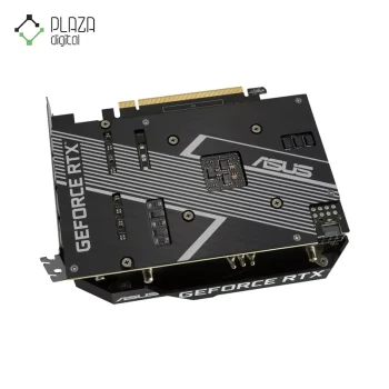 نمای پشت کارت گرافیک geforce ph rtx 3050 8gb gddr6 ایسوس