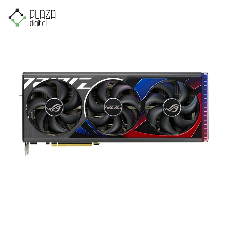 نمای اصلی کارت گرافیک rog strlx rtx4090 O24G gddr6x ایسوس