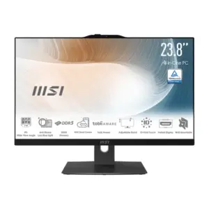 کامپیوتر All in One ام اس آی 24 اینچی مدل AM242P-12M I7 1260P 8GB 256GB UHD رنگ مشکی