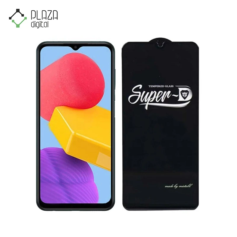 نمای رو به رو محافظ صفحه نمایش مدل galaxy a04e superd