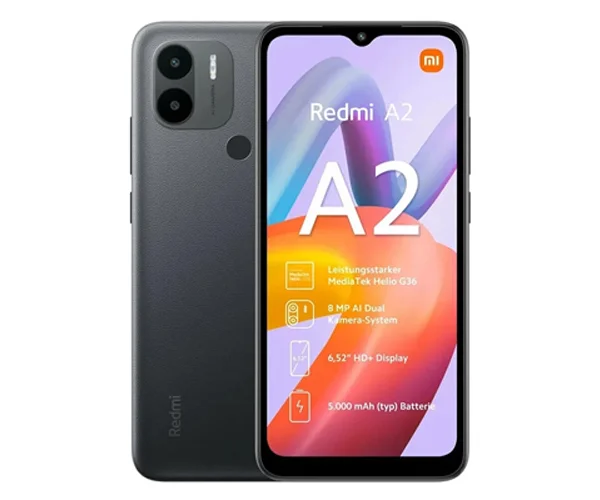 صفحه نمایش redmi a2 plus