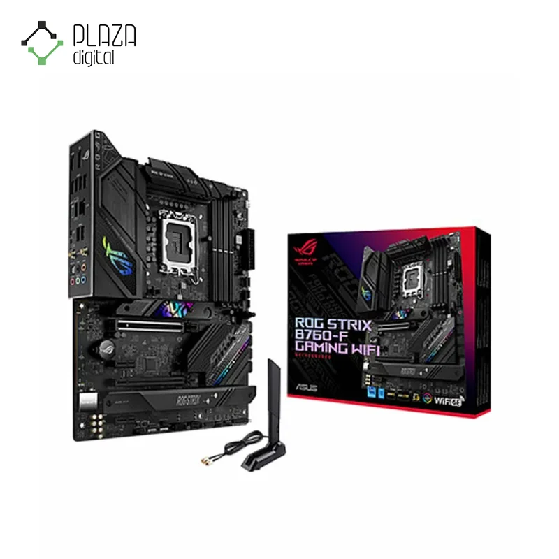 نمای اصلی مادربرد rog strix b760 f gaming wifi ddr5 ایسوس