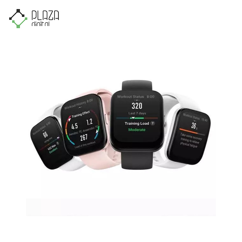 نمای رنگهای ساعت هوشمند شیائومی مدل amazfit bip5