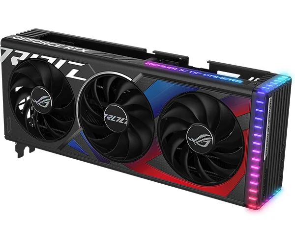 سیستم خنک کنندگی کارت گرافیک ROG Strix RTX 4060 Ti OC GDDR6