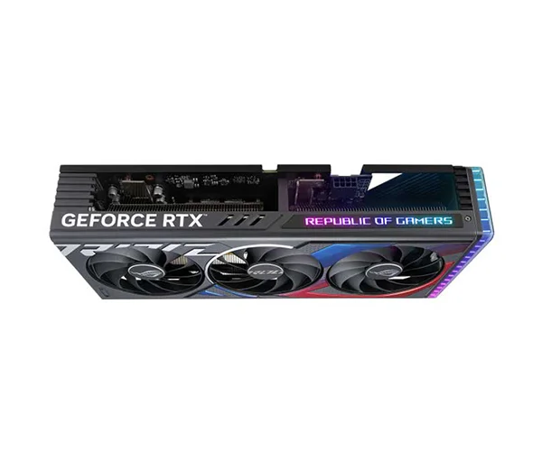 نمای کلی کارت گرافیک ROG Strix RTX 4060 Ti OC GDDR6