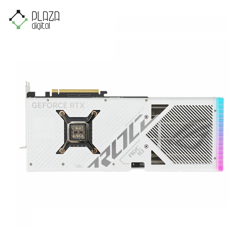 نمای پشت کارت گرافیک ROG STRIX RTX 4080 O16G - White ایسوس