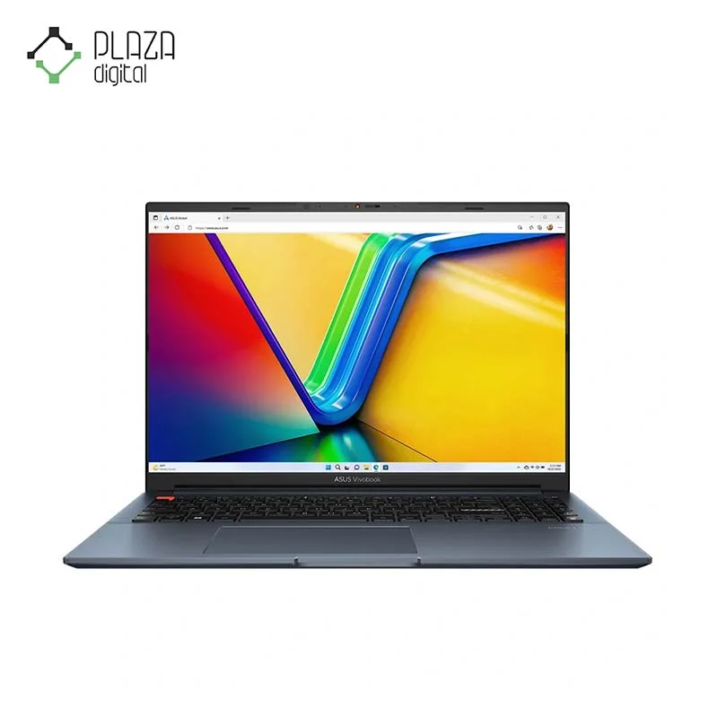 نمای جلو لپ تاپ ایسوس 16 اینچی مدل VivoBook Pro 16 OLED K6602VU i7 13700H 16GB 1TB RTX4050 پلازا دیجیتال