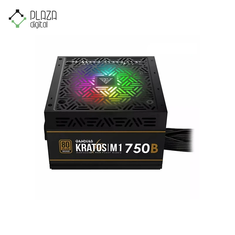 نمای اصلی پاور گیم دیاس 750 وات مدل kratos m1 750b bronze