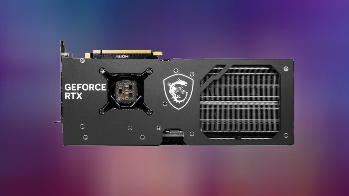 نمای کارت گرافیک MSI GeForce RTX 4070 GAMING X TRIO 12GB