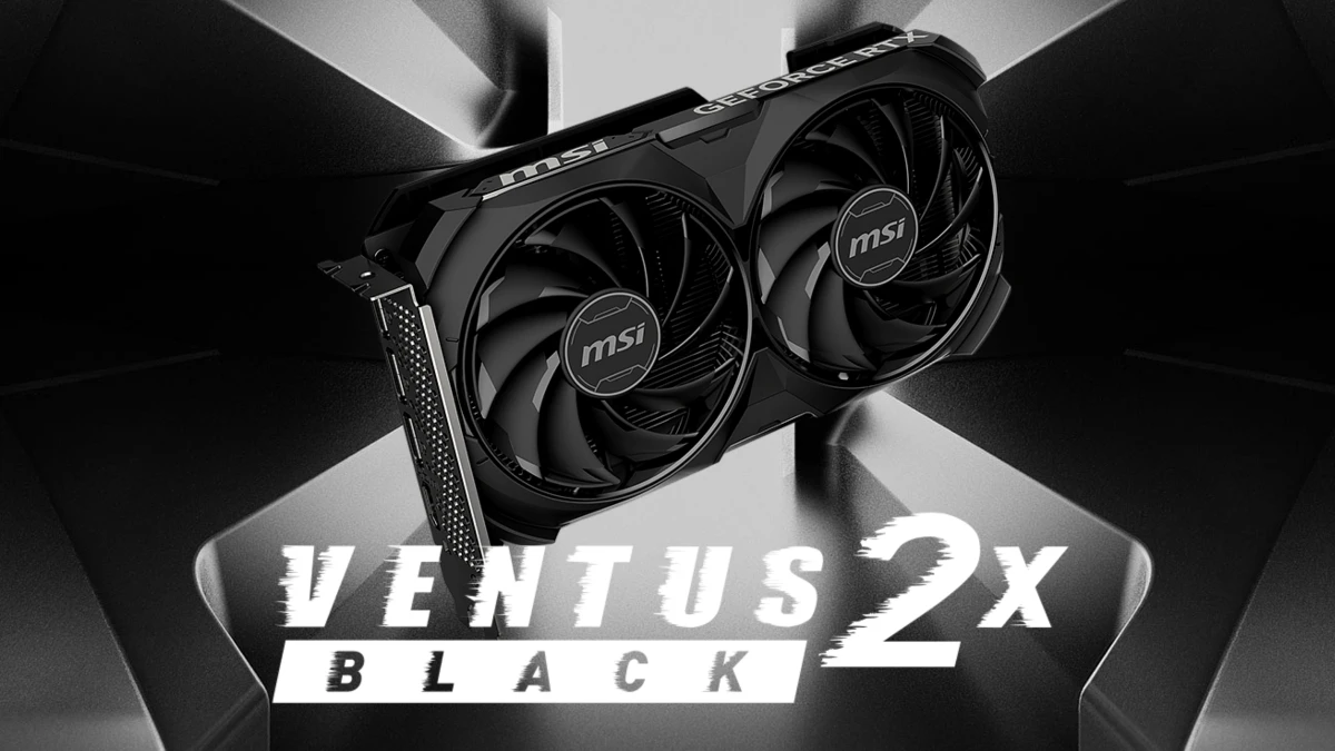 کارت گرافیک ام اس آی مدل GeForce RTX 4060 Ti VENTUS 2X BLACK 8G OC