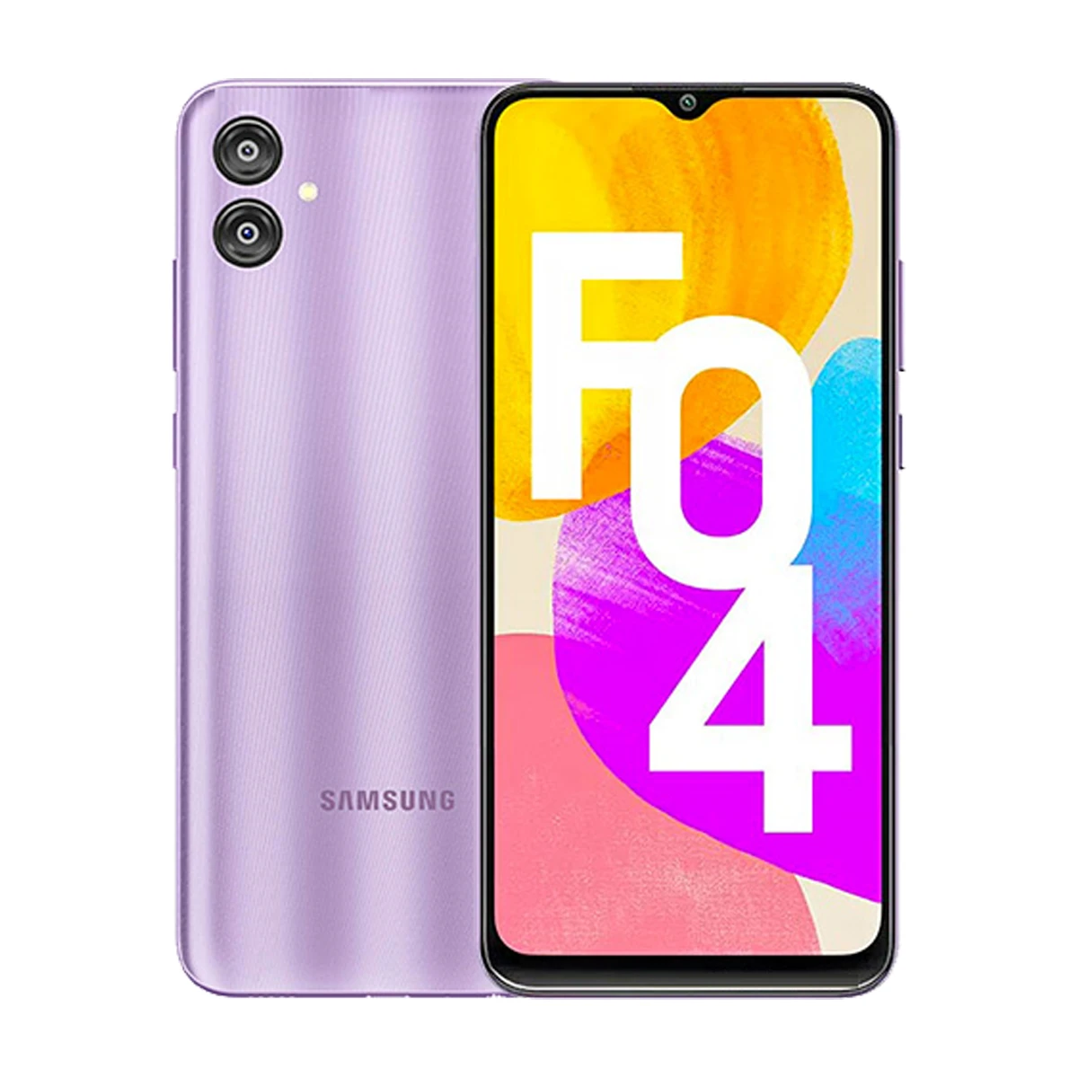 گوشی موبایل سامسونگ مدل Galaxy F04 ظرفیت 64 گیگابایت رم 4 گیگابایت رنگ بنفش