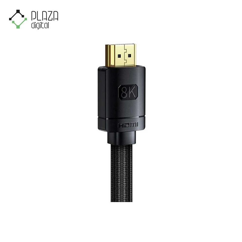 نمای رو به رو کابل hdmi بیسوس مدل high definition cakgq-l01 8k طول 3 متر