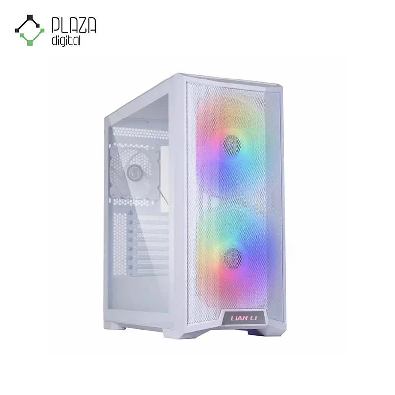 نمای اصلی کیس کامپیوتر لیان لی مدل LANCOOL 215 White