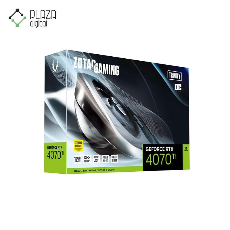 کارت گرافیک زوتاک مدل GAMING GeForce RTX 4070 Ti Trinity OC 12GB حافظه 12 گیگابایت