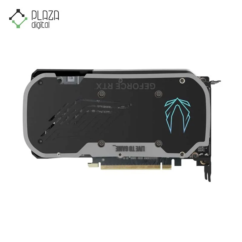 نمای پشت کارت گرافیک زوتاک مدل GAMING GeForce RTX 4070 12GB Twin Edge OC حافظه 12 گیگابایت