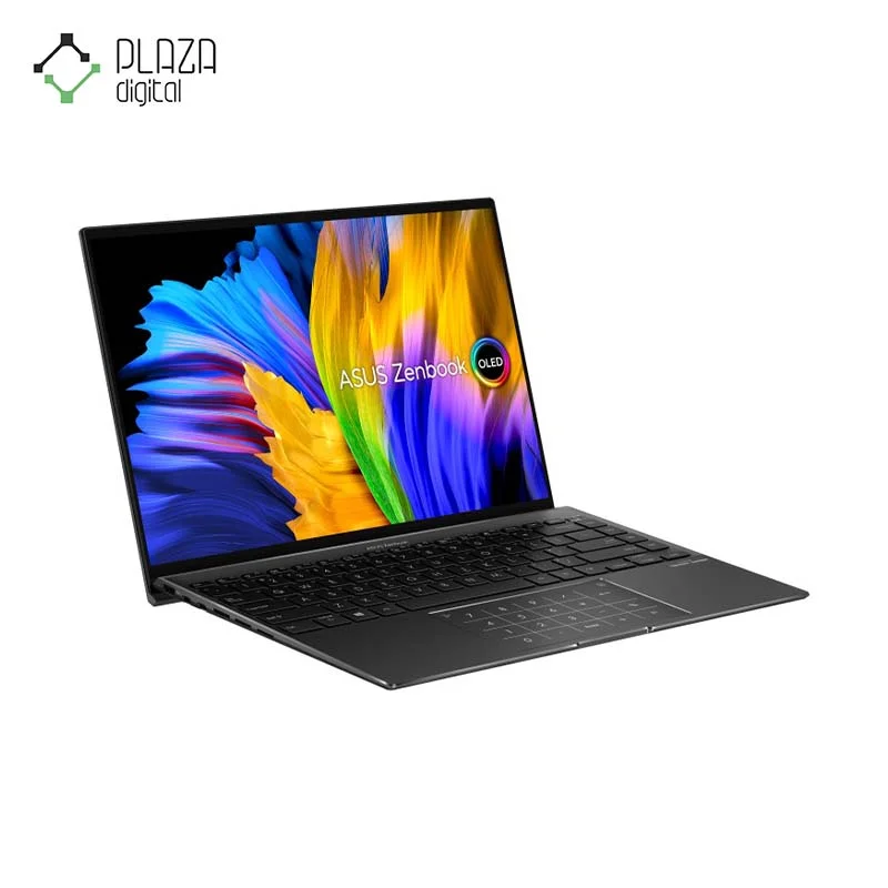 نمای سمت چپ لپ تاپ 14 اینچی ایسوس ZenBook 14X OLED مدل UM5401QA