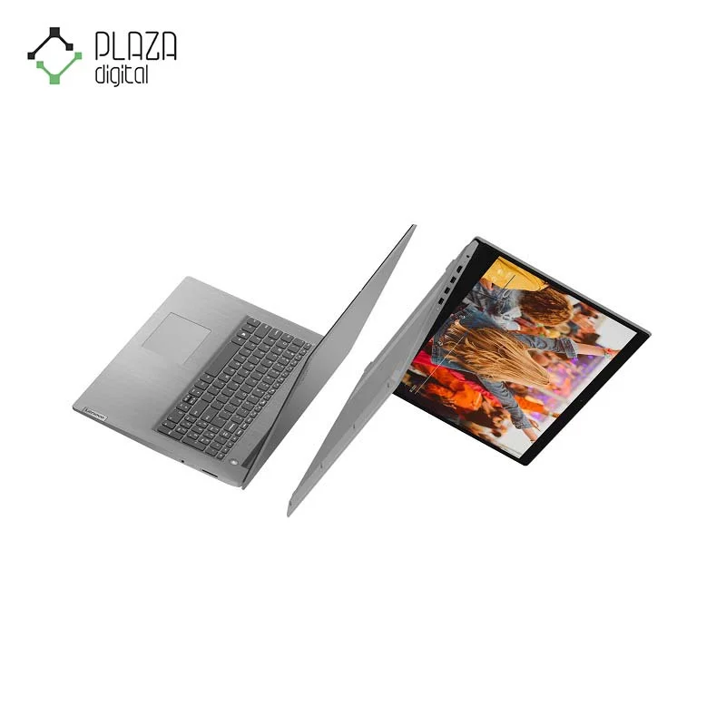 نمای جلو و پشت لپ تاپ 15.6 اینچی لنوو 3 IdeaPad مدل IP3-JR