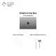 محتویات جعبه لپ تاپ 14 اینچی اپل MacBook Pro M3 مدل MTL83