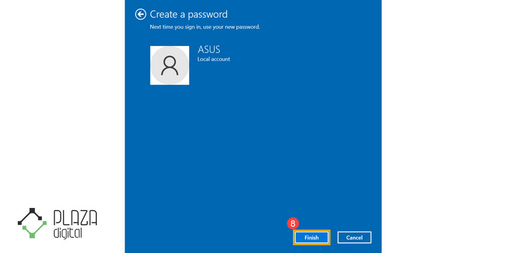 password asus 4