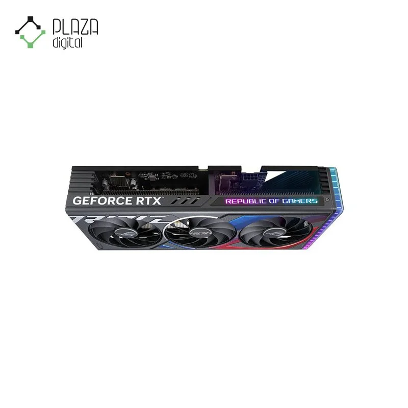 نمای حاشیه2 کارت گرافیک ایسوس مدل rog strix geforce rtx 4060 oc edition 8gb gddr6 حافظه 8 گیگابایت