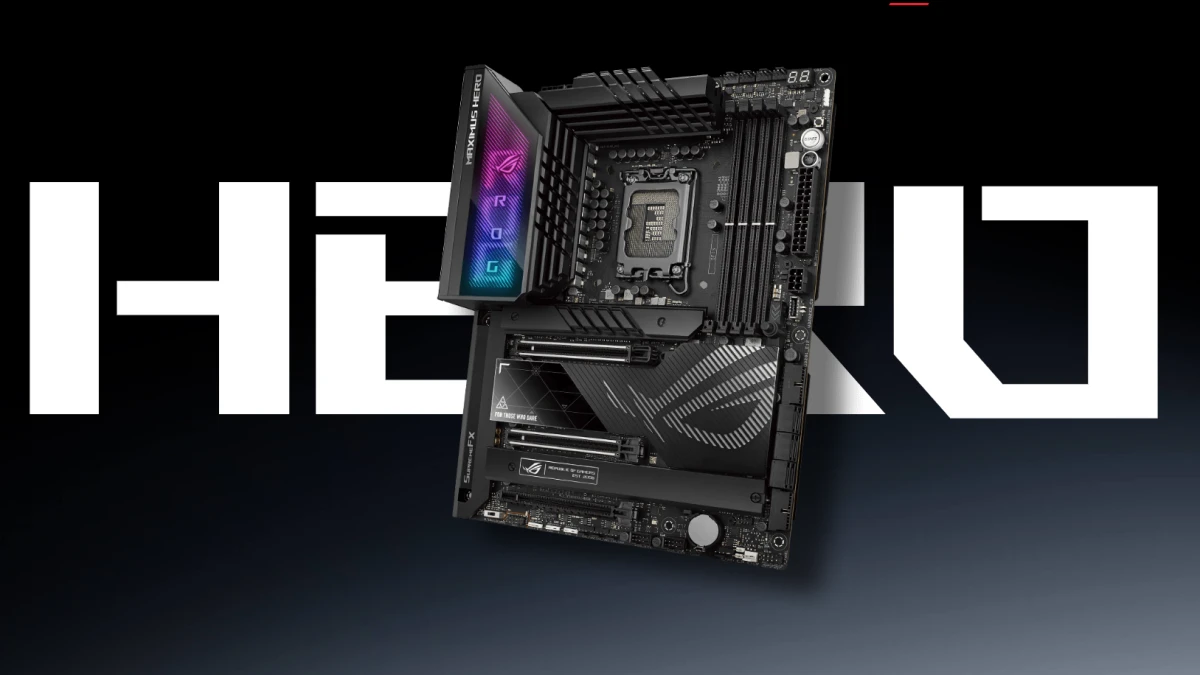 نمای مادربرد ROG MAXIMUS Z790 HERO