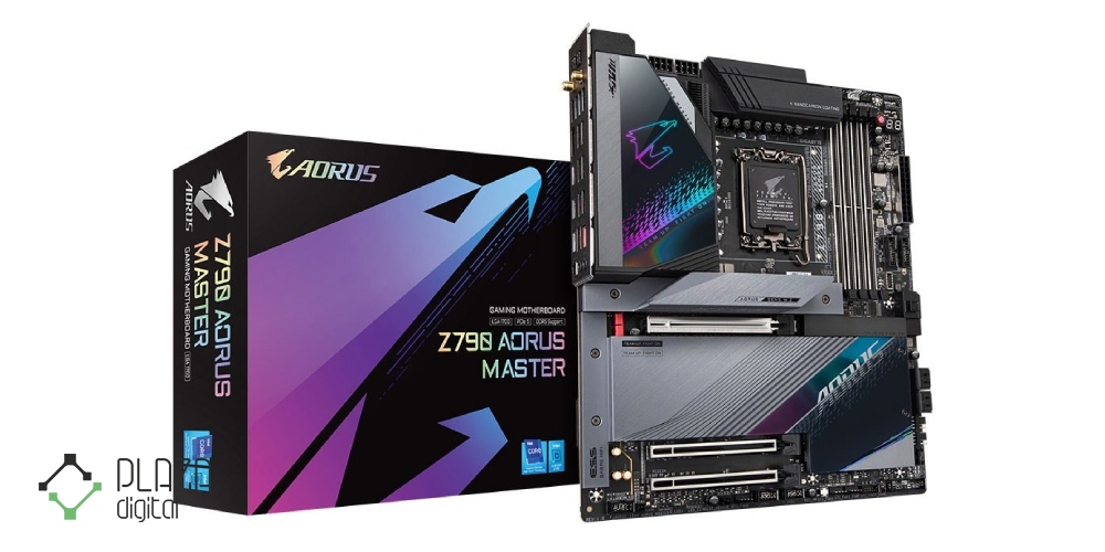 09 مادربرد گیگابایت مدل Z790 AORUS MASTER