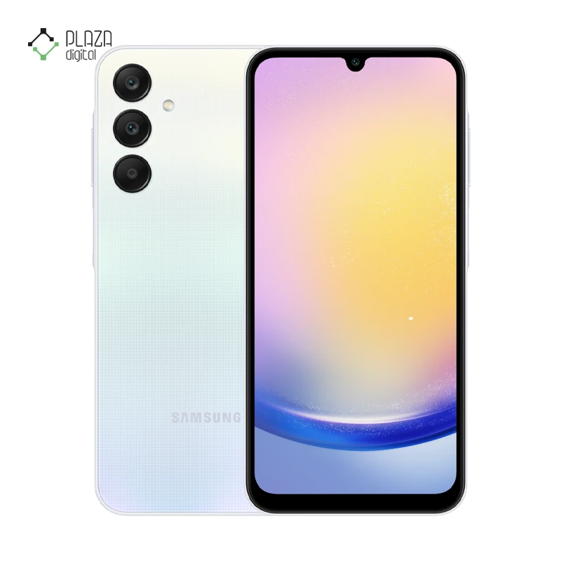 گوشی موبایل سامسونگ مدل Galaxy A25 ظرفیت 128 گیگابایت رم 6 گیگابایت رنگ سفید