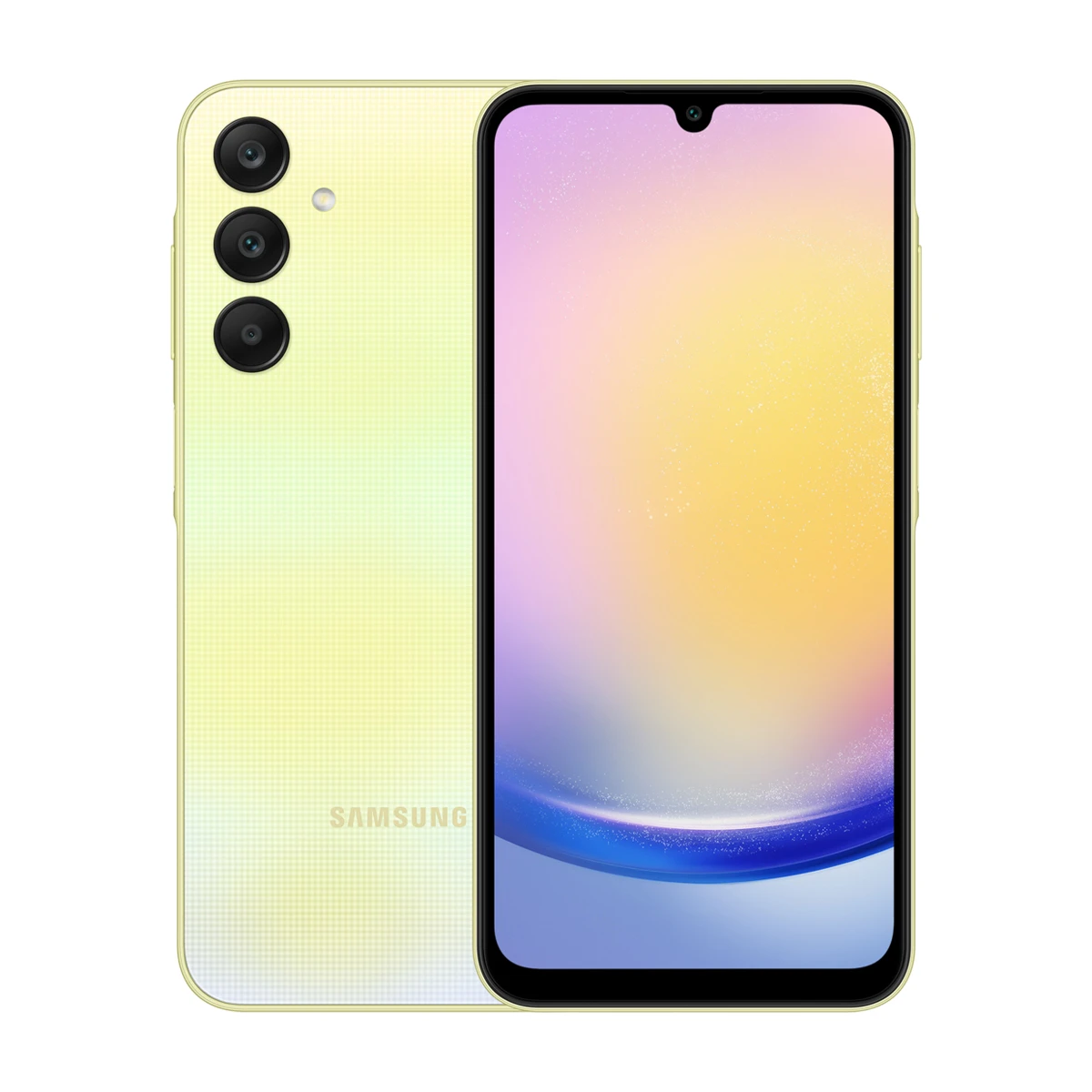 گوشی موبایل سامسونگ مدل Galaxy A25 ظرفیت 128 گیگابایت رم 6 گیگابایت رنگ زرد