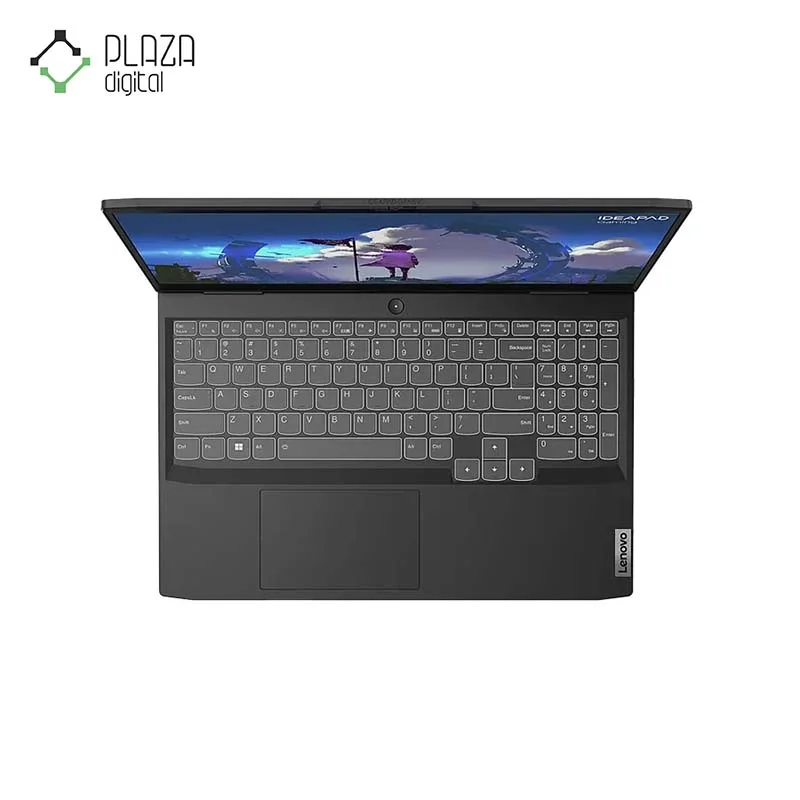 نمای صفحه کلید لپ تاپ گیمینگ 15.6 اینچی لنوو IdeaPad مدل Gaming 3-EC