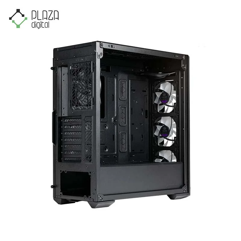 نمای سمت راست کیس کامپیوتر کولر مستر مدل MASTERBOX 520 Black